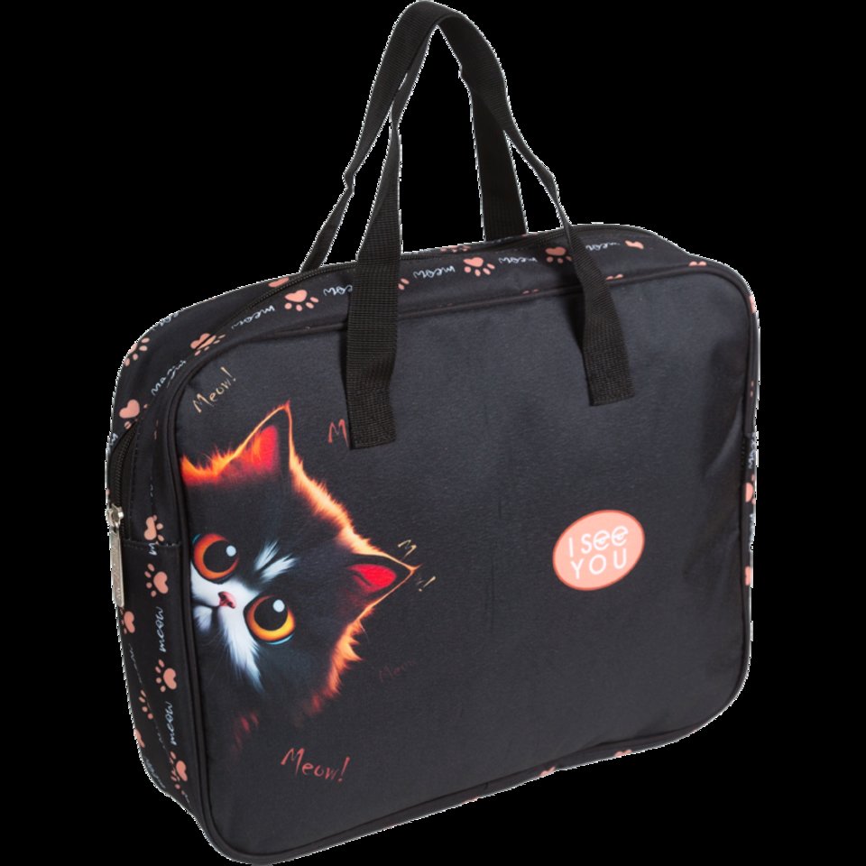 папка с ручками I see you текстиль 8056512