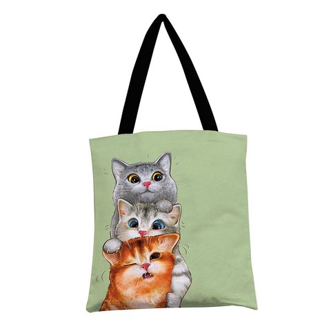 сумка текстильная Кошки 0432.432