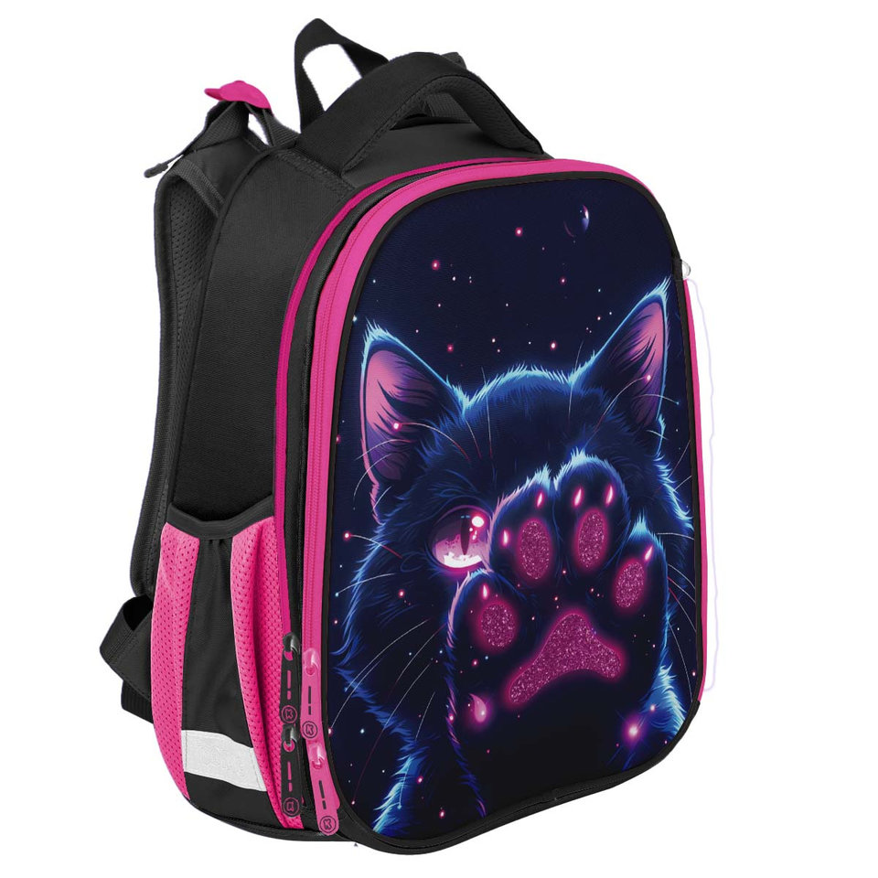 рюкзак для девочки формованный Cosmo cat 250019