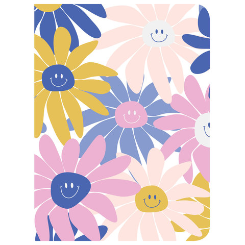 тетрадь на кольцах 120л Улыбашки 14809