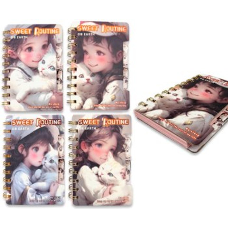 записная книжка Кошки а7 dk-181/3501 (нм)