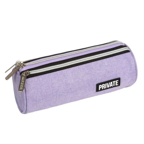косметичка для девочки Private сиреневый 3 отделения 7021503