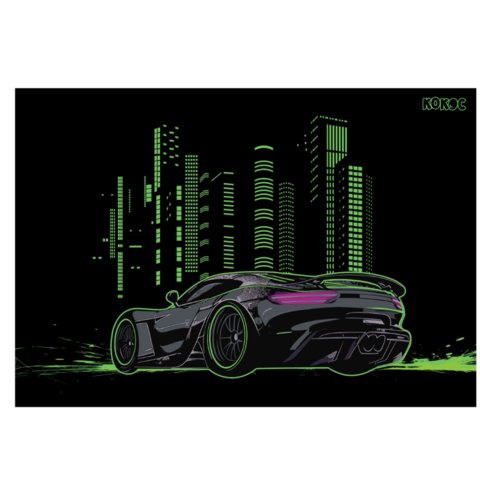 пленка для труда City car 50х70см 251030 пленка для труда City car 50х70см 251030