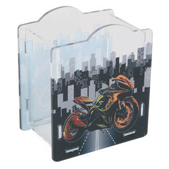 стакан для ручек пластиковая moto drive 251891 кокос