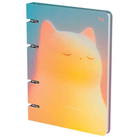 тетрадь на кольцах 120л Meow 57855 382726