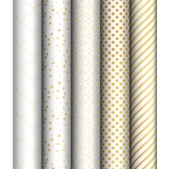 бумага Pattern on white 70х100см 53492 358120 meshu