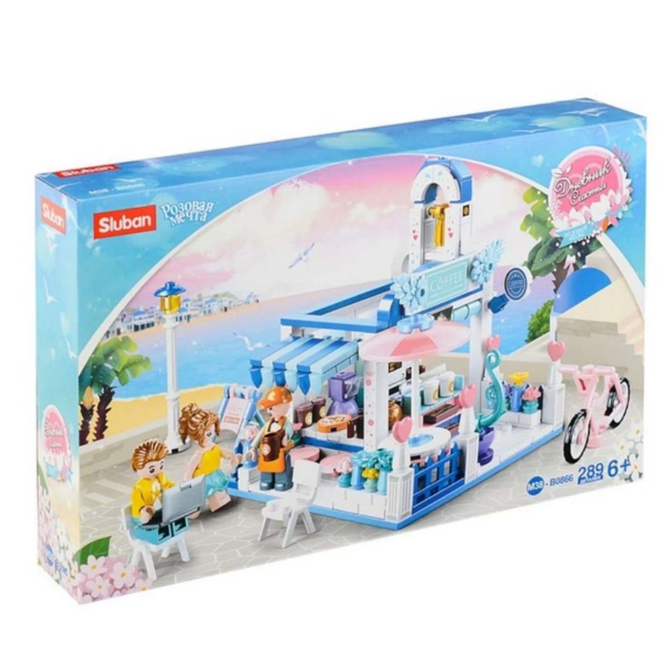 конструктор sluban кофейня 289д. м38-в0866 (м) конструктор sluban кофейня 289д. м38-в0866 (м)
