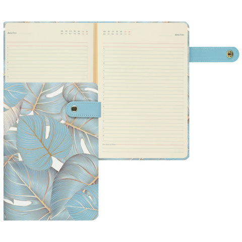 ежедневник А5 недатированный Листья 253048