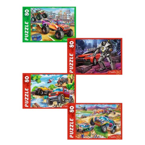 пазлы 80 Крутой вираж 2005