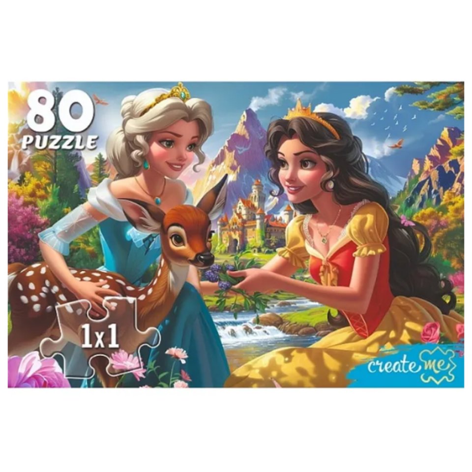 пазлы 80 Сказочные принцессы 2004