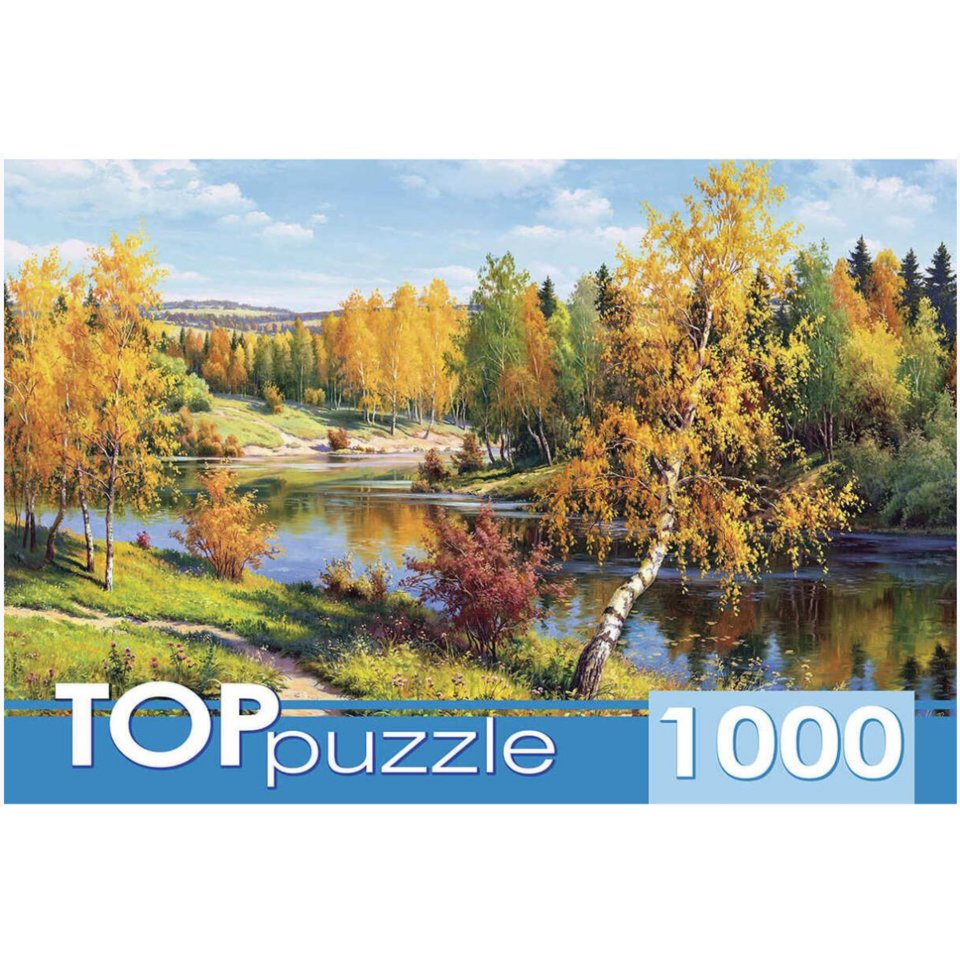 пазлы 1000 элементов Золотая осень 1059