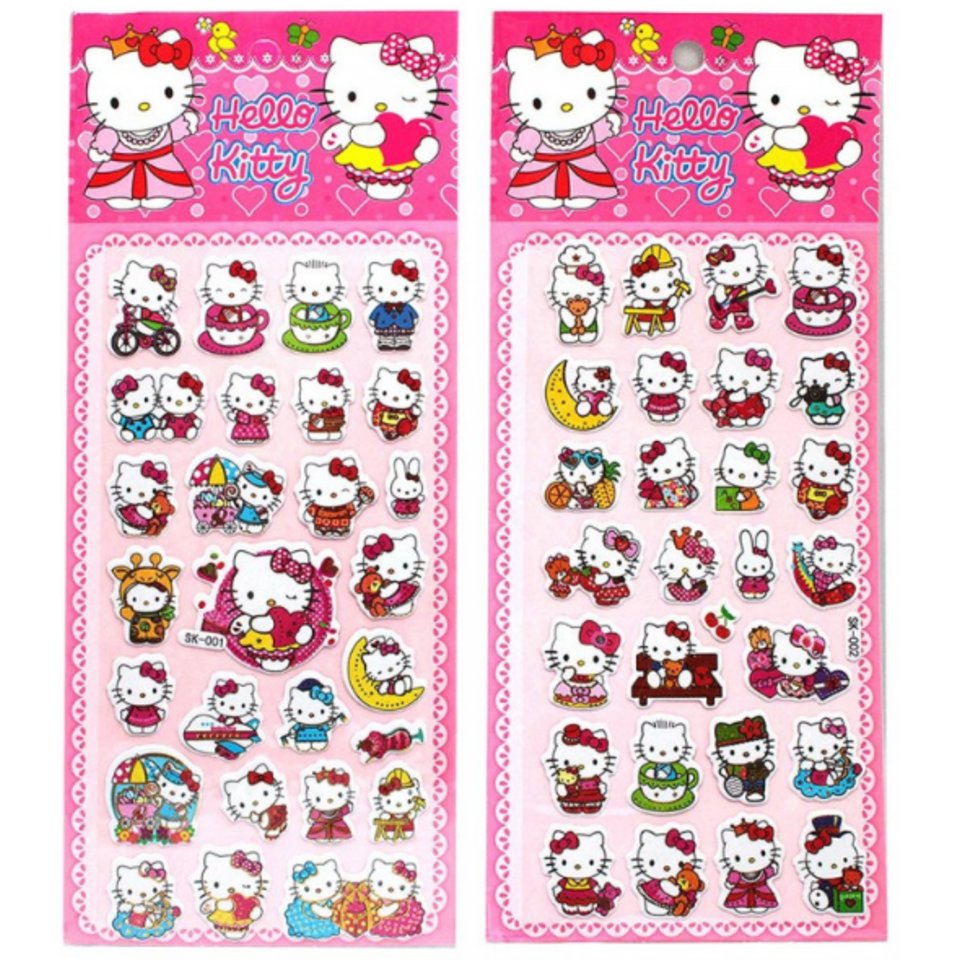 наклейки объемные Hello Kitty 75806 наклейки объемные Hello Kitty 75806