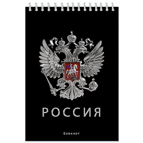 блокнот А5 48 листов Россия на гребне с0028-167