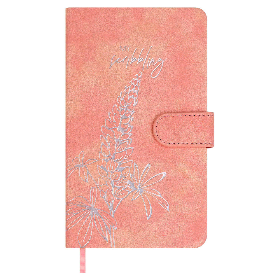 ежедневник А6 недатированный Тиволи розовый 70677