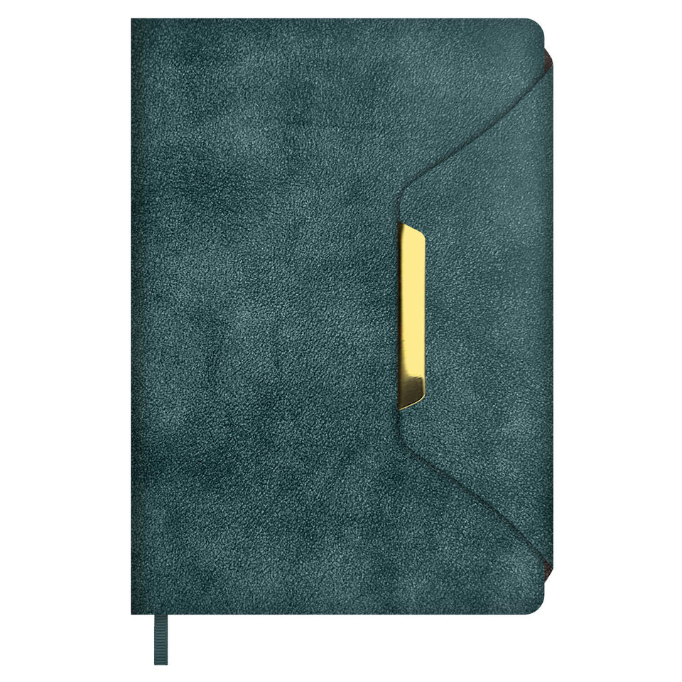 ежедневник А5 недатированный Делавэ бирюзовый 70610