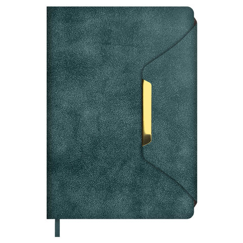 ежедневник А5 недатированный Делавэ бирюзовый 70610