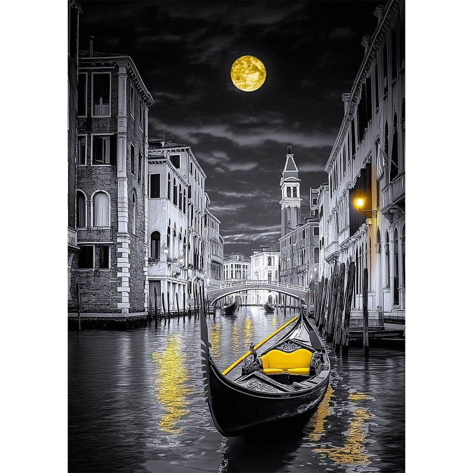 ежедневник А5 недатированный Желтая луна 6762