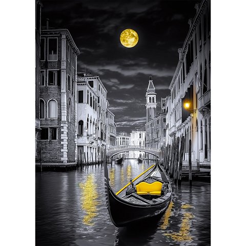 ежедневник А5 недатированный Желтая луна 6762