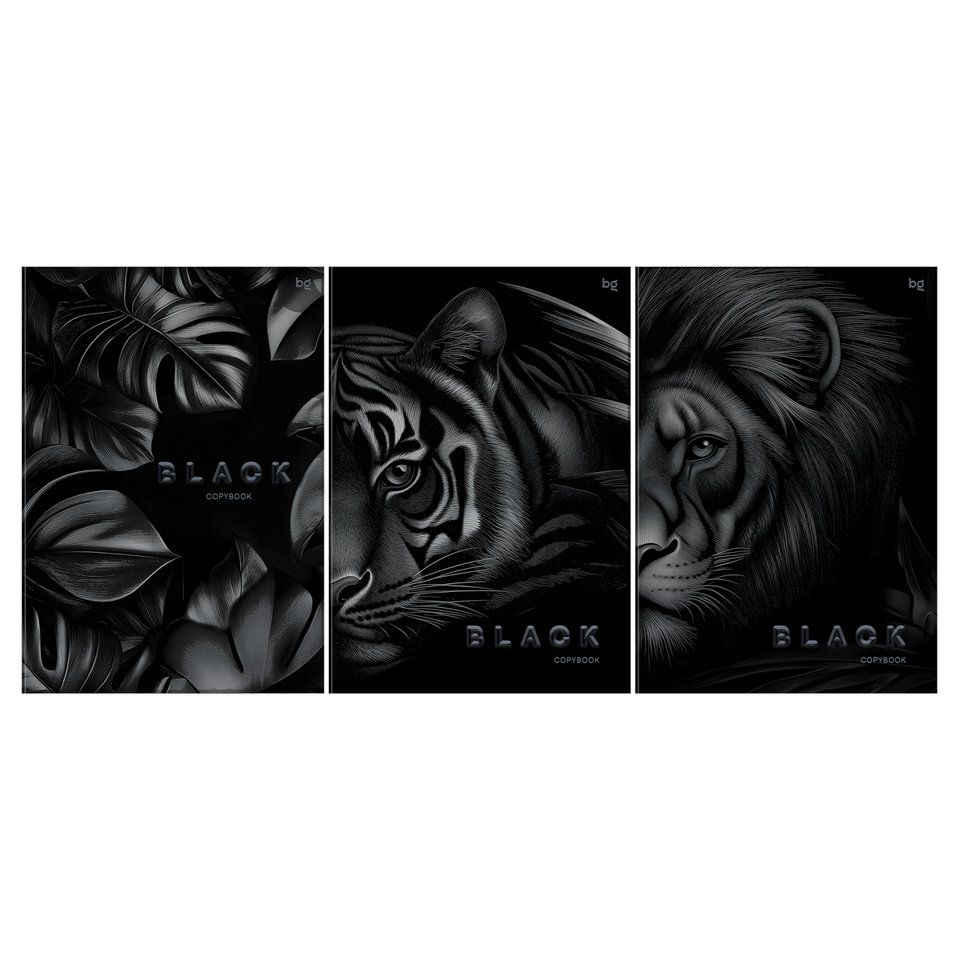 тетрадь А4 80 листов Jast black 08658 378735