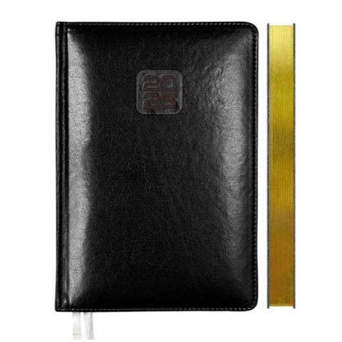 ежедневник А6 датированный Bravo черный 2233604 2026г