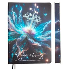 еженедельник А5 недатированный интегрированная обложка Blooming цветы 2334622