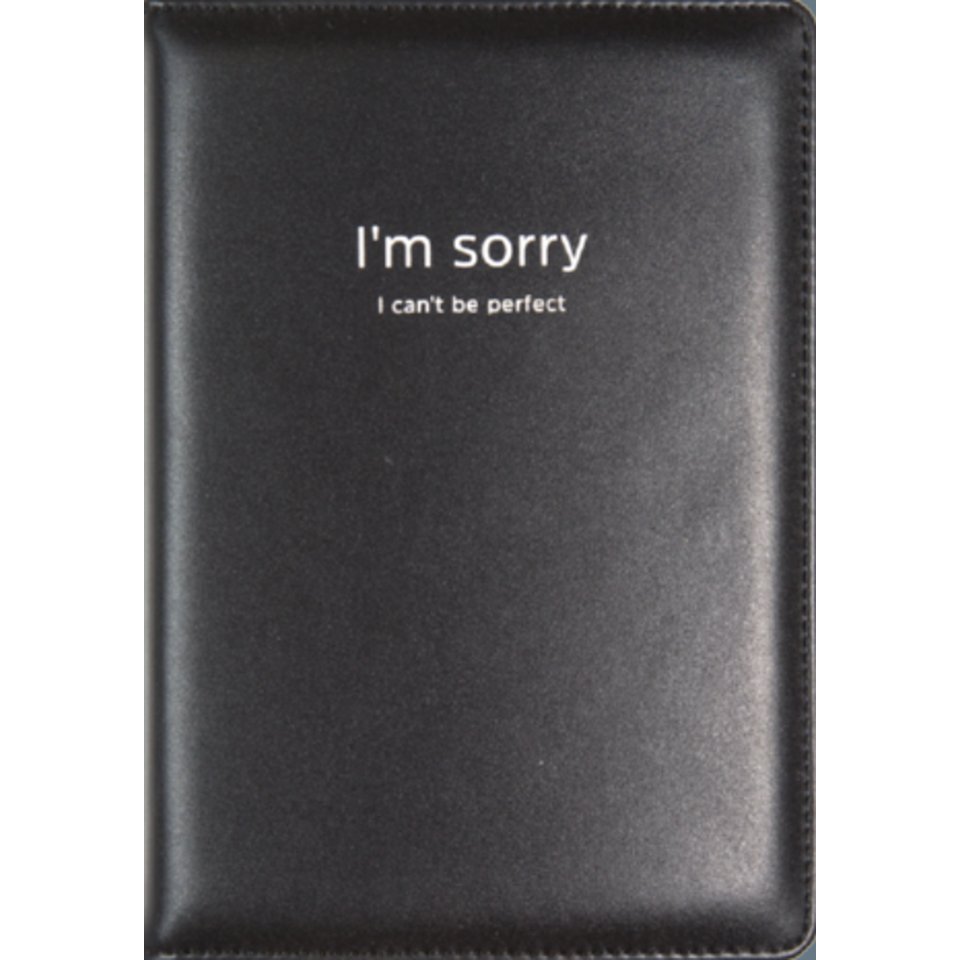 ежедневник А5 недатированный Message черный 2334641