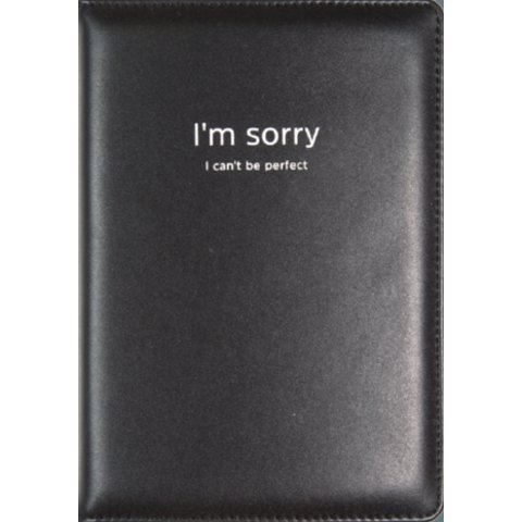 ежедневник А5 недатированный Message черный 2334641