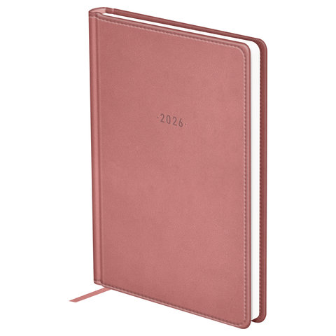 ежедневник А5 датированный Winner розовый 09346 380078 2026г