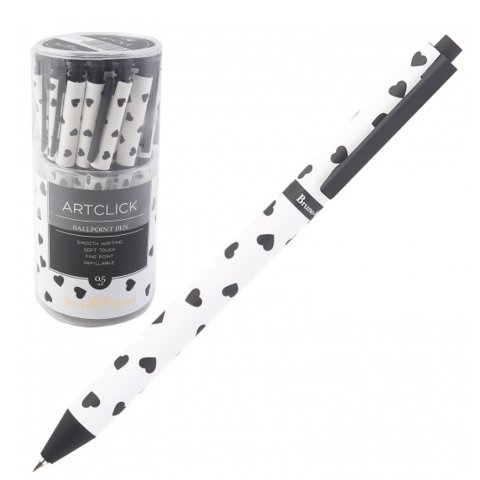 ручка шариковая Сердечки автоматическая 20-0281/18