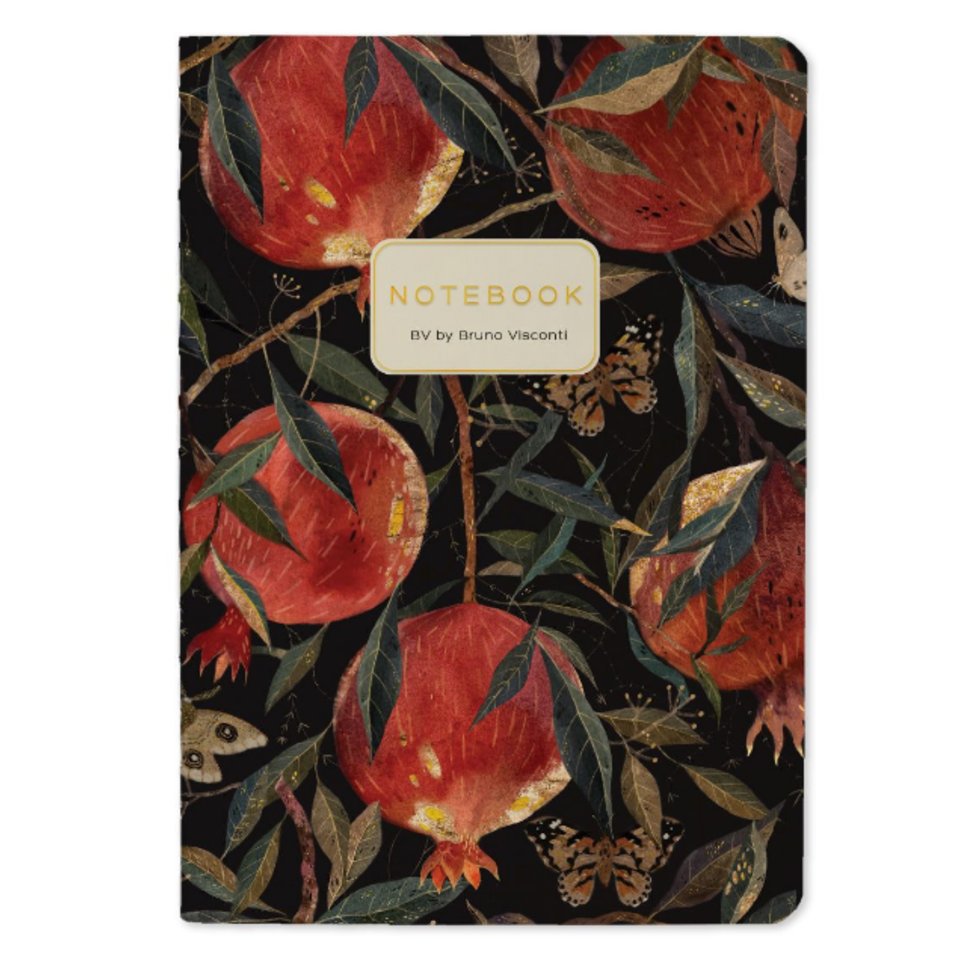 записная книжка А6 32 листа Flora Гранат 7-32-506/26