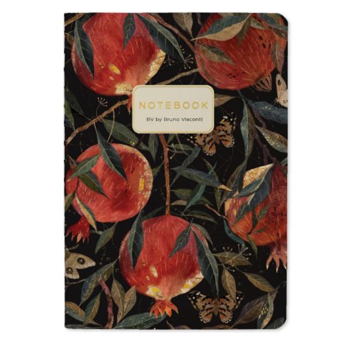 записная книжка А6 32 листа Flora Гранат 7-32-506/26