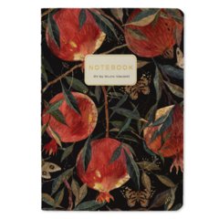 записная книжка А6 32 листа Flora Гранат 7-32-506/26