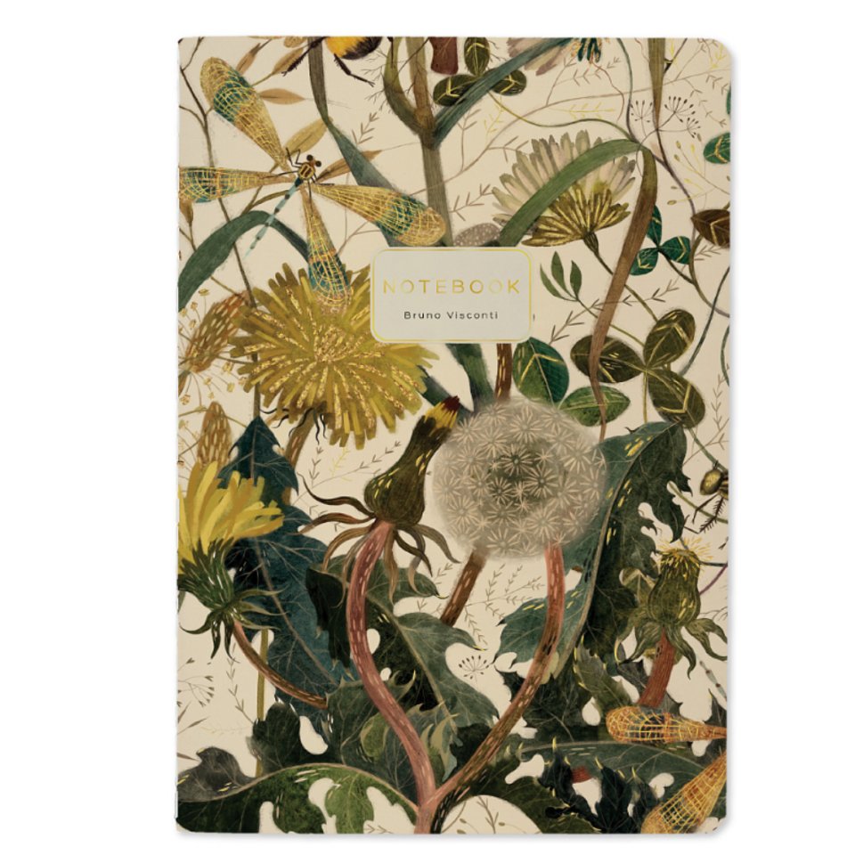 тетрадь 40 листов Floraw Summer greens 7-40-001/159