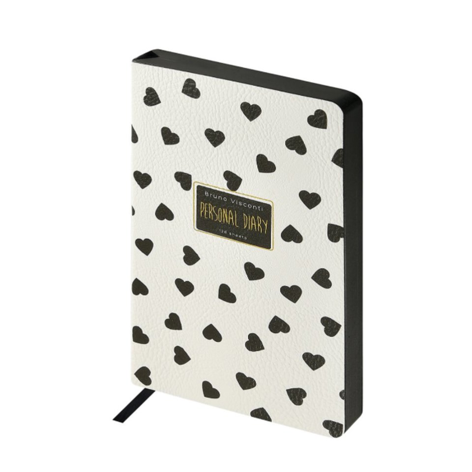 ежедневник А5 недатированный Сердечки 3-743/01