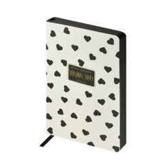 ежедневник А5 недатированный Сердечки 3-743/01