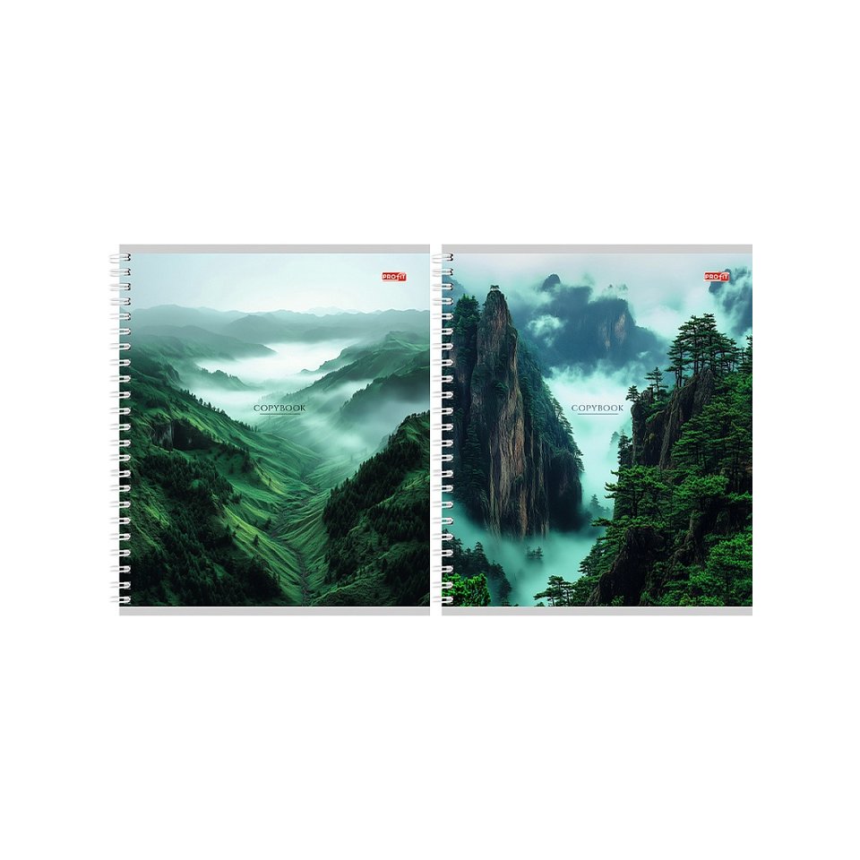 тетрадь 96 листов Горы и холмы на гребне в клетку 4853