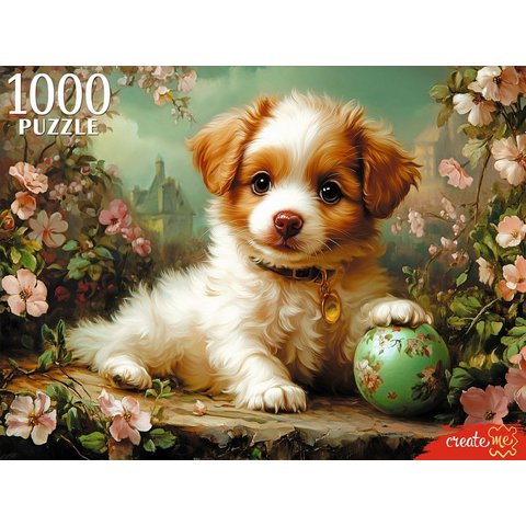 пазлы 1000 Игривый щенок 8274