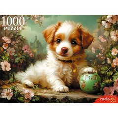 пазлы 1000 Игривый щенок 8274