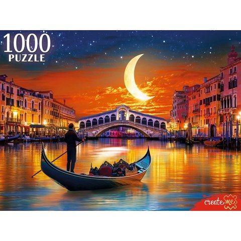 пазлы 1000 Ночная италия 8283