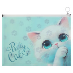 конверт на молнии Пушистик А4 251410