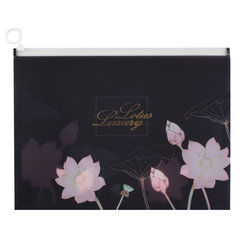 конверт на молнии Цветок лотоса А4 242198