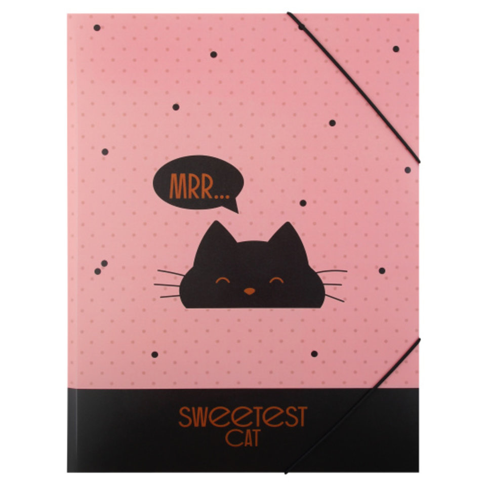 папка на резинке Cat А4 251393 папка на резинке Cat А4 251393