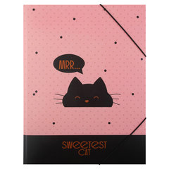 папка на резинке Cat А4 251393