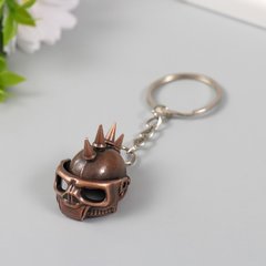 брелок Череп-шлем металл 10500966 брелок Череп-шлем металл 10500966