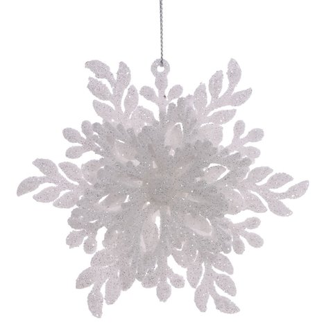 новогоднее украшение акриловое Снежинка 12см 754277 новогоднее украшение акриловое Снежинка 12см 754277