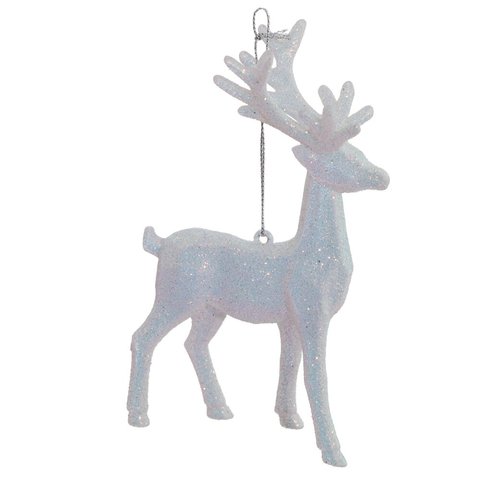 новогоднее украшение акриловое Олень 15см 807626 новогоднее украшение акриловое Олень 15см 807626