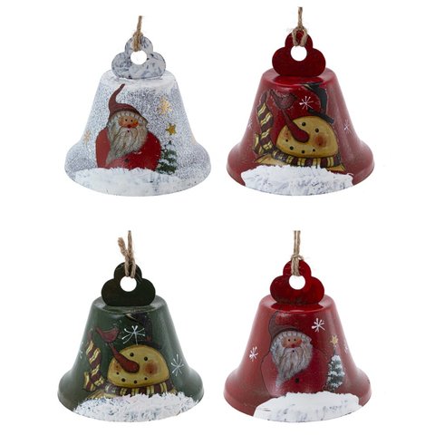 новогоднее украшение металлическое Колокольчик 7,5см 809139 новогоднее украшение металлическое Колокольчик 7,5см 809139
