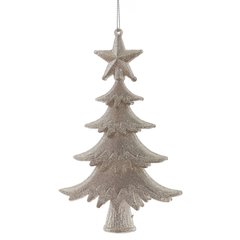 новогоднее украшение акриловое Елка 15см 822781