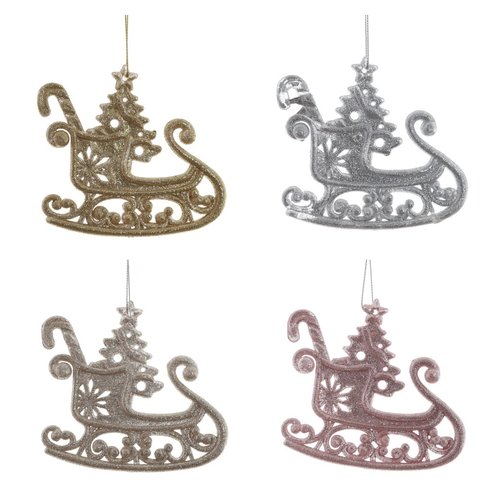 новогоднее украшение акриловое Сани 10см 822797 новогоднее украшение акриловое Сани 10см 822797