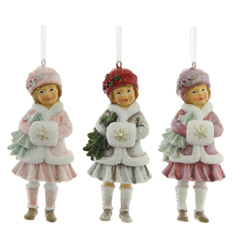 фигурка Девочка на подвесе 11см 3 вида 752699